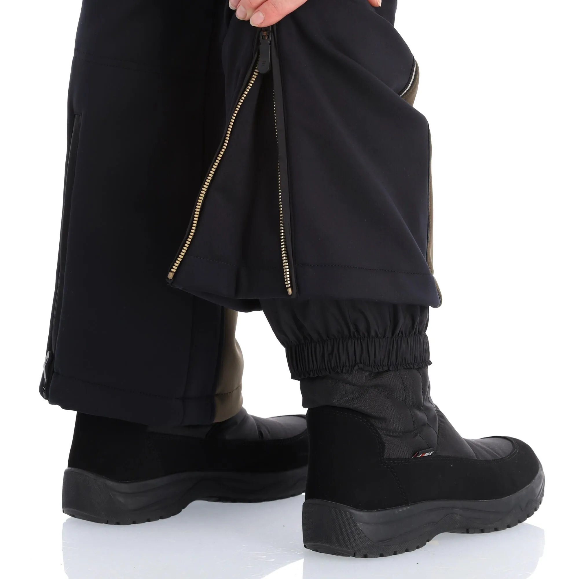 Sportalm Kitzbühel, 9828008545 Softshell Skibroek Dames Olive Groen, Zwart 7 Sportalm Kitzbühel, 9828008545 Softshell Skibroek Dames Olive Groen, Zwart - Afbeelding 5