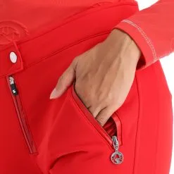 Sportalm Kitzbühel, Snow Softshell Skibroek Dames Crimson Rood -Ski-Jassen Winkel sportalm kitzbuhel snow bc skibroek softshell dames crimson rood BC21spo114a BI 06