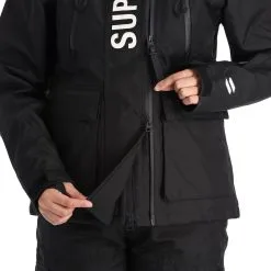 Superdry, Rescue Jacket Ski-jas Dames Zwart -Ski-Jassen Winkel superdry rescue jacket aa jas gevoerd dames zwart 22super111v2 BI 12