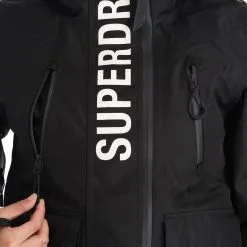 Superdry, Rescue Jacket Ski-jas Dames Zwart -Ski-Jassen Winkel superdry rescue jacket aa jas gevoerd dames zwart 22super111v2 BI 14