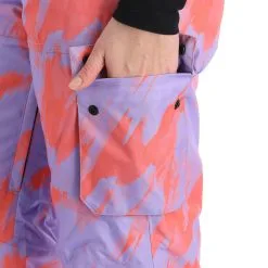 Superdry, Rescue Pant Skibroek Dames Brush Camo Lilac Roze -Ski-Jassen Winkel superdry rescue pant ba skibroek gevoerd dames brush camo lilac 22super106v1 BI 09