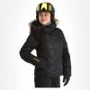 Superdry, Snow Luxe Puffer Ski-jas Dames Zwart