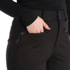 Superdry, Softshell Slalom Pant Skibroek Dames Zwart -Ski-Jassen Winkel superdry softshell slalom pant ba skibroek gevoerd dames zwart 22super107v1 BI 07