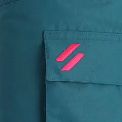 Superdry, Ultimate Rescue Pant Skibroek Dames Deep Atlantic Teal Blauw -Ski-Jassen Winkel superdry ultimate rescue pant ba skibroek gevoerd dames deep 22super108v1 BI 13