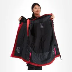 Tenson, Aerismo Jackorak Ski-jas Dames Cerise Rood -Ski-Jassen Winkel tenson aerismo jackorak aa jas gevoerd dames cerise rood 22tenso103v1 BI 06