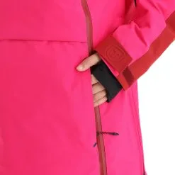 Tenson, Aerismo Jackorak Ski-jas Dames Cerise Rood -Ski-Jassen Winkel tenson aerismo jackorak aa jas gevoerd dames cerise rood 22tenso103v1 BI 14