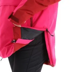 Tenson, Aerismo Jackorak Ski-jas Dames Cerise Rood -Ski-Jassen Winkel tenson aerismo jackorak aa jas gevoerd dames cerise rood 22tenso103v1 BI 15