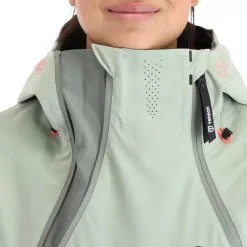 Tenson, Aerismo Jackorak Ski-jas Dames Grey Groen -Ski-Jassen Winkel tenson aerismo jackorak aa jas gevoerd dames grey groen 22tenso103v2 BI 08