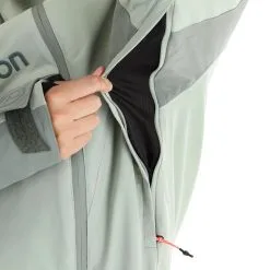 Tenson, Aerismo Jackorak Ski-jas Dames Grey Groen -Ski-Jassen Winkel tenson aerismo jackorak aa jas gevoerd dames grey groen 22tenso103v2 BI 12