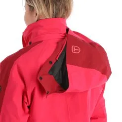 Tenson, Core Ski Jacket Ski-jas Dames Cerise Rood -Ski-Jassen Winkel tenson core ski jacket aa jas gevoerd dames cerise rood AA21ten107a BI 10