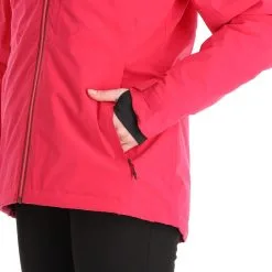 Tenson, Core Ski Jacket Ski-jas Dames Cerise Rood -Ski-Jassen Winkel tenson core ski jacket aa jas gevoerd dames cerise rood AA21ten107a BI 12