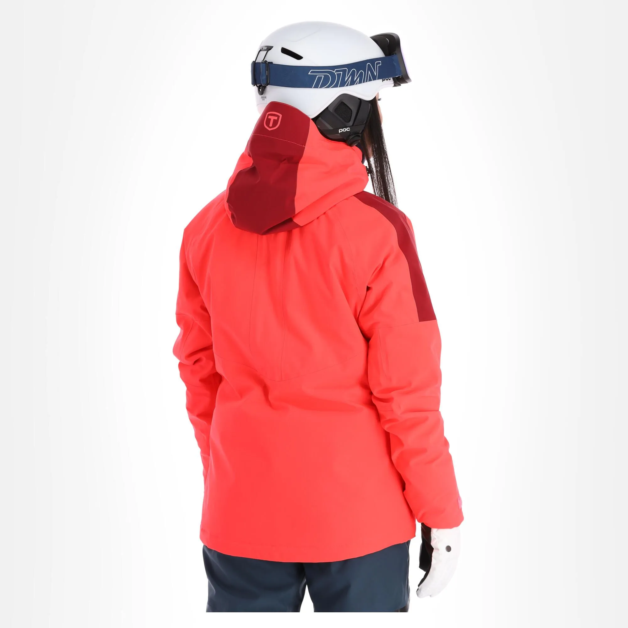 Tenson, Core Ski Jacket Ski-jas Dames Coral Roze 4 Tenson, Core Ski Jacket Ski-jas Dames Coral Roze - Afbeelding 2