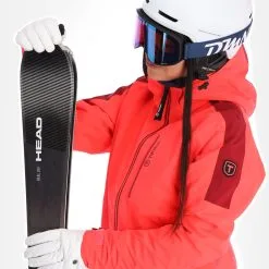 Tenson, Core Ski Jacket Ski-jas Dames Coral Roze 18 Tenson, Core Ski Jacket Ski-jas Dames Coral Roze -Ski-Jassen Winkel tenson core ski jacket aa jas gevoerd dames coral roze 22tenso102v2 BI 05