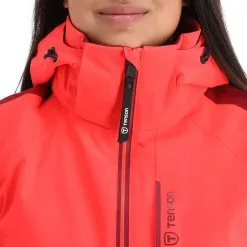 Tenson, Core Ski Jacket Ski-jas Dames Coral Roze 20 Tenson, Core Ski Jacket Ski-jas Dames Coral Roze -Ski-Jassen Winkel tenson core ski jacket aa jas gevoerd dames coral roze 22tenso102v2 BI 07