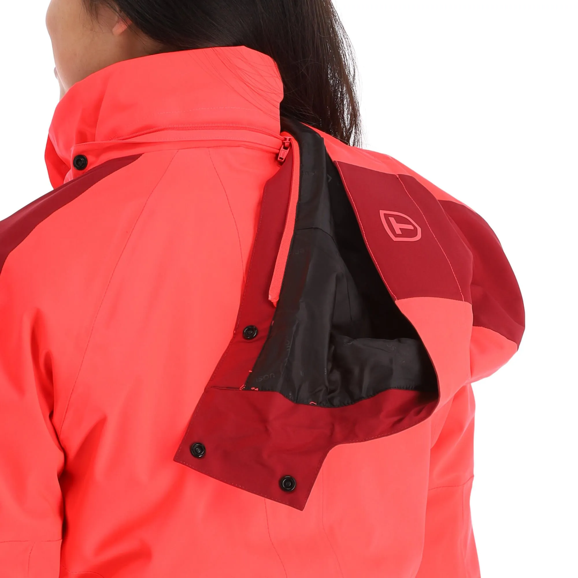 Tenson, Core Ski Jacket Ski-jas Dames Coral Roze 11 Tenson, Core Ski Jacket Ski-jas Dames Coral Roze - Afbeelding 9