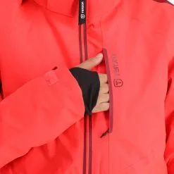 Tenson, Core Ski Jacket Ski-jas Dames Coral Roze 24 Tenson, Core Ski Jacket Ski-jas Dames Coral Roze -Ski-Jassen Winkel tenson core ski jacket aa jas gevoerd dames coral roze 22tenso102v2 BI 11