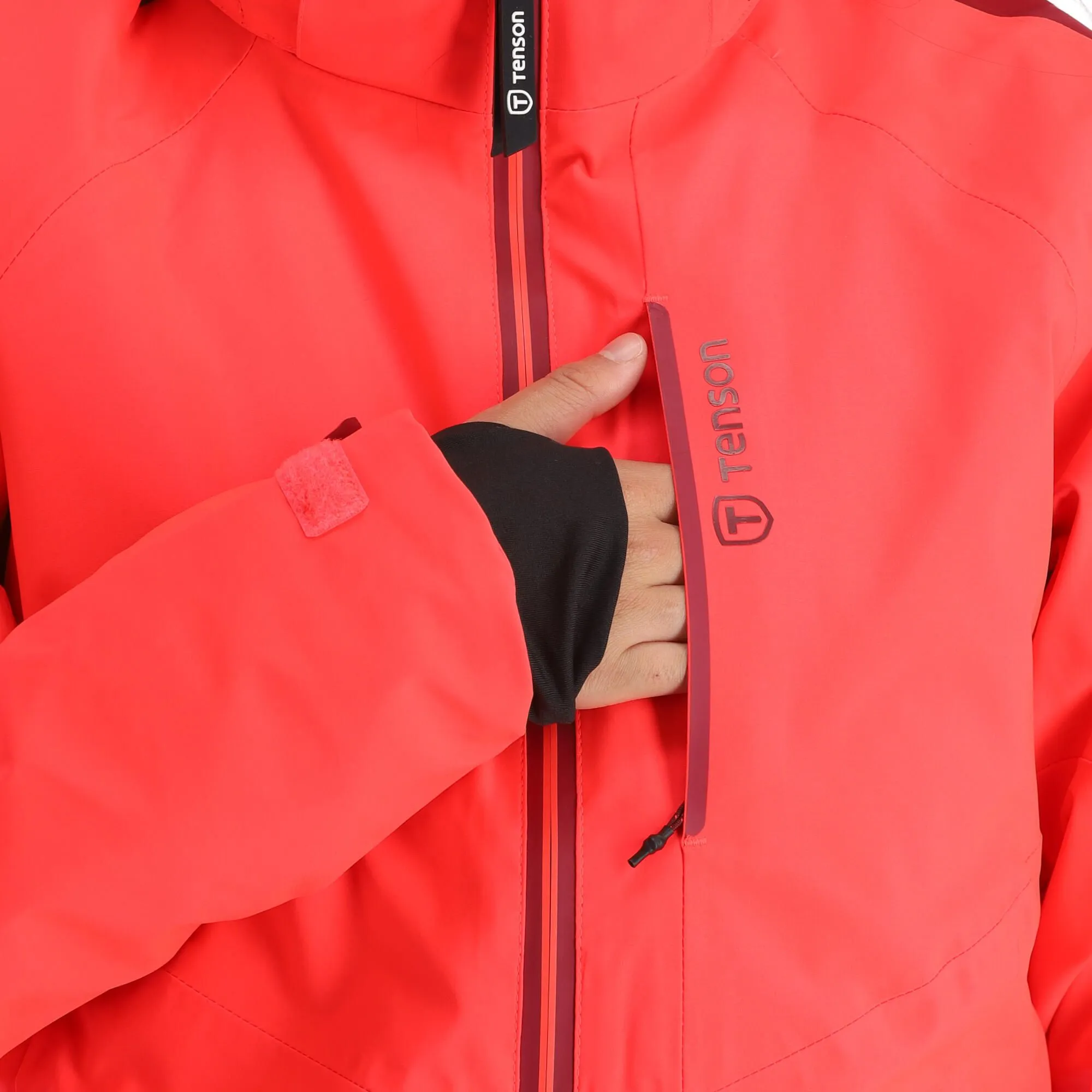 Tenson, Core Ski Jacket Ski-jas Dames Coral Roze 12 Tenson, Core Ski Jacket Ski-jas Dames Coral Roze - Afbeelding 10