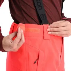 Tenson, Core Ski Pants Skibroek Dames Coral Roze -Ski-Jassen Winkel tenson corepc plus ba skibroek gevoerd dames coral roze BA21ten108a BI 05