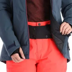 Tenson, Core Ski Jacket Ski-jas Dames Dark Blauw -Ski-Jassen Winkel tenson corepc plus jkt aa jas gevoerd dames dark blauw AA21ten107b BI 07