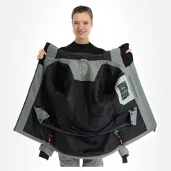 Tenson, Orbit Ski Jacket Ski-jas Dames Grey Groen -Ski-Jassen Winkel tenson orbit ski jacket aa jas gevoerd dames grey groen 22tenso104v2 BI 06