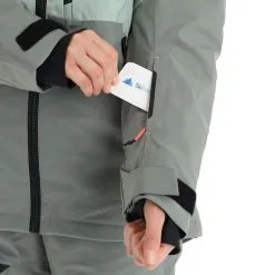 Tenson, Orbit Ski Jacket Ski-jas Dames Grey Groen -Ski-Jassen Winkel tenson orbit ski jacket aa jas gevoerd dames grey groen 22tenso104v2 BI 07