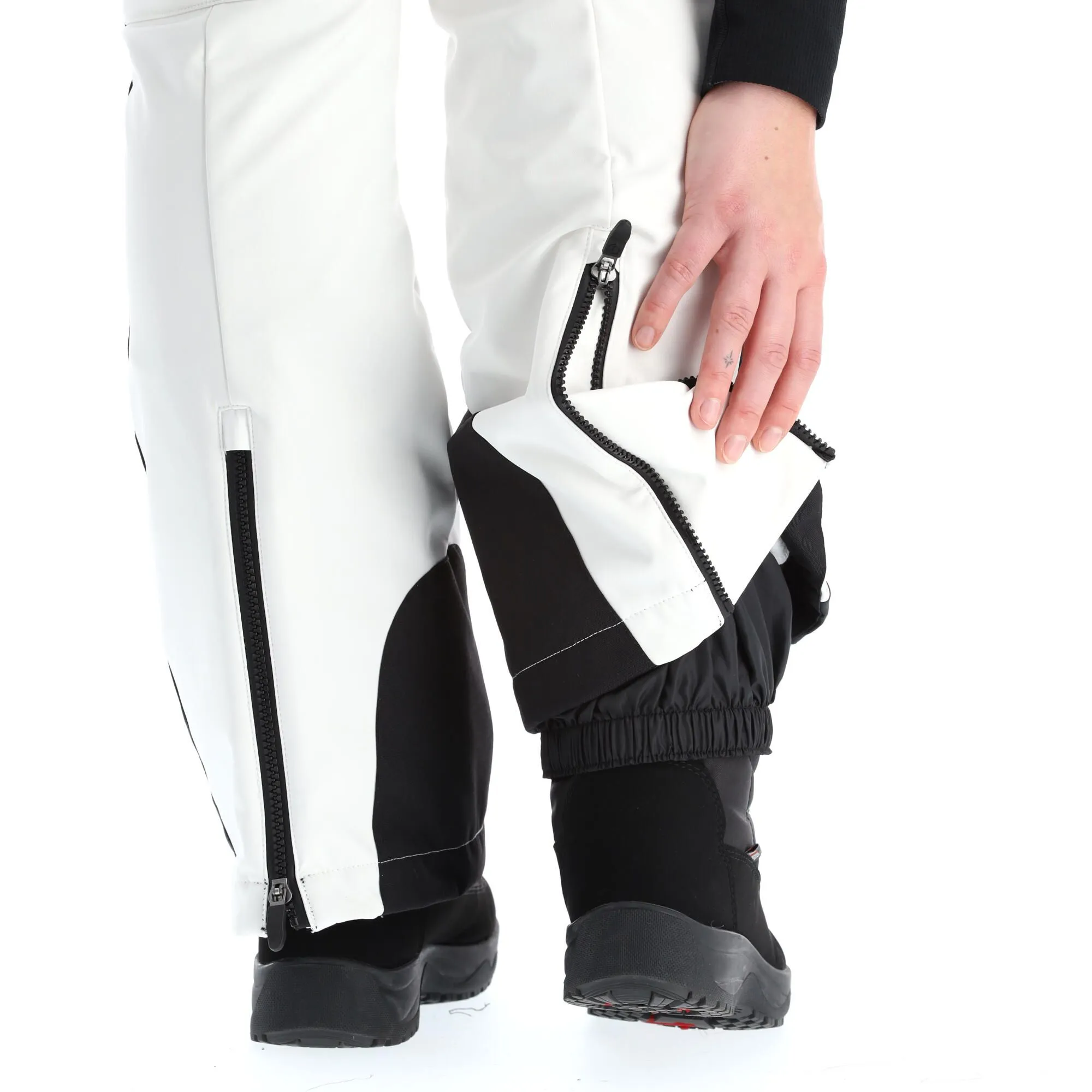 Tenson, Softshell Ski Pants Softshell Skibroek Dames Wit 7 Tenson, Softshell Ski Pants Softshell Skibroek Dames Wit - Afbeelding 5