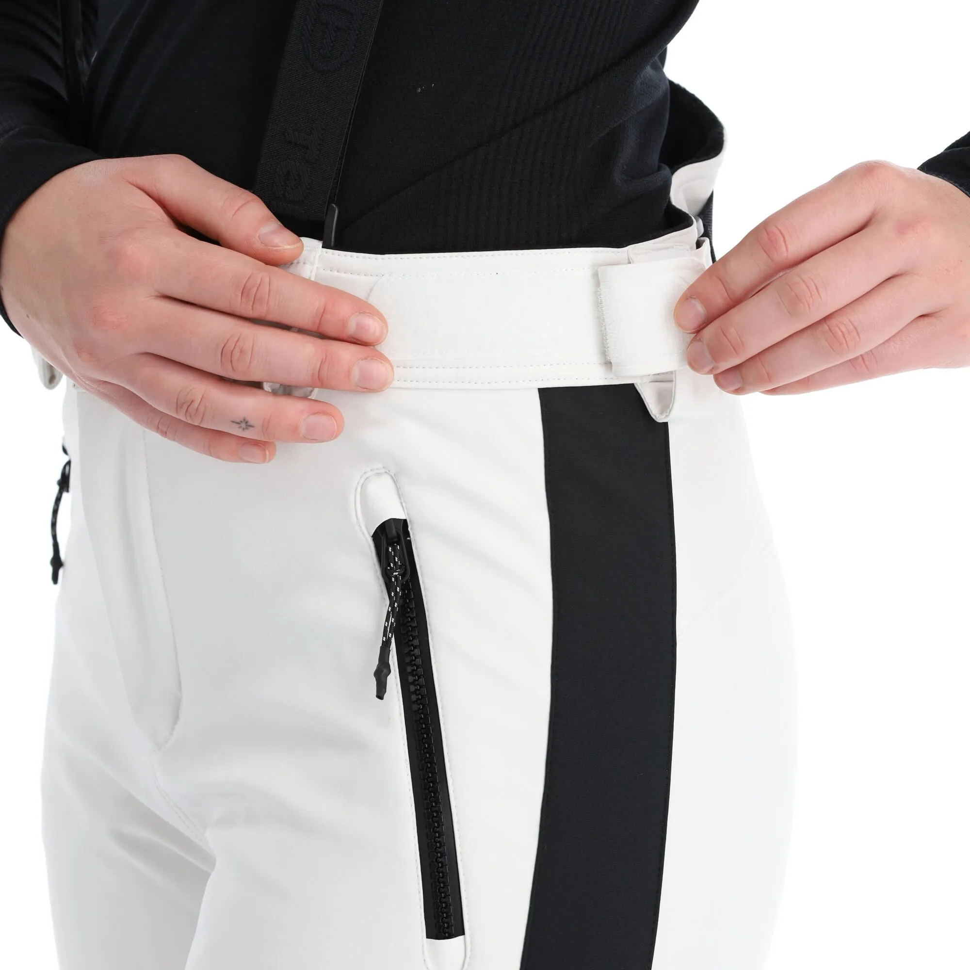 Tenson, Softshell Ski Pants Softshell Skibroek Dames Wit 11 Tenson, Softshell Ski Pants Softshell Skibroek Dames Wit - Afbeelding 9